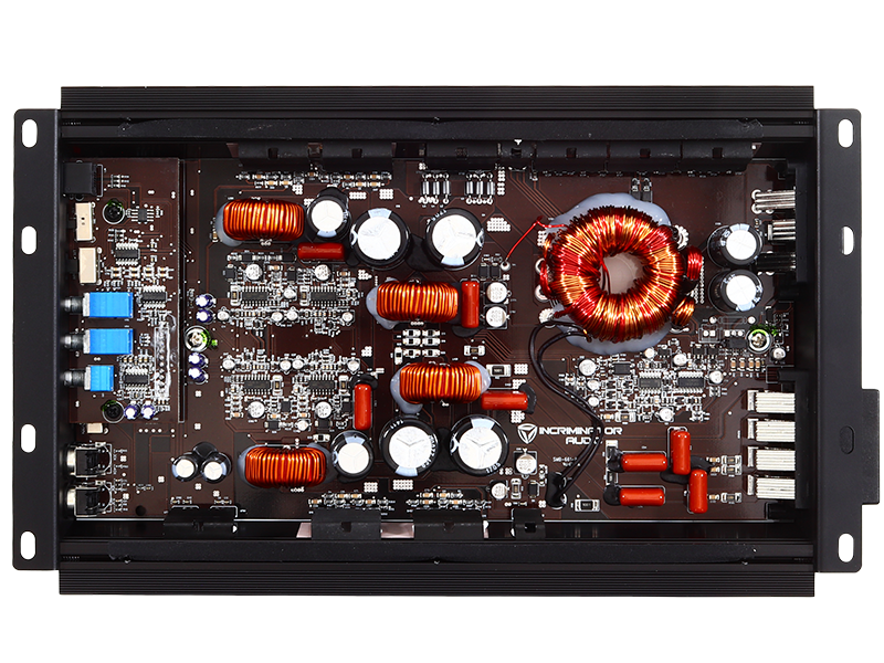 Incriminator Audio IX6.4 Amplificador clase A/B de 4 canales - 4 x 150 vatios Rms a 4 ohmios