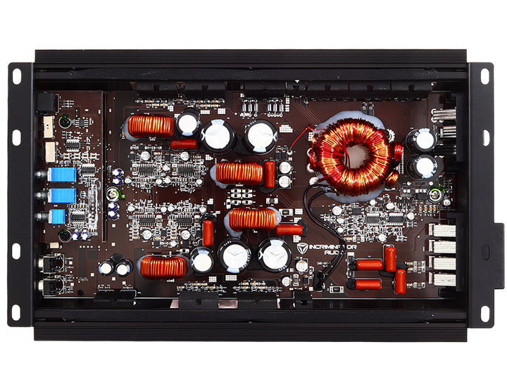Incriminator Audio IX6.4 Amplificador clase A/B de 4 canales - 4 x 150 vatios Rms a 4 ohmios