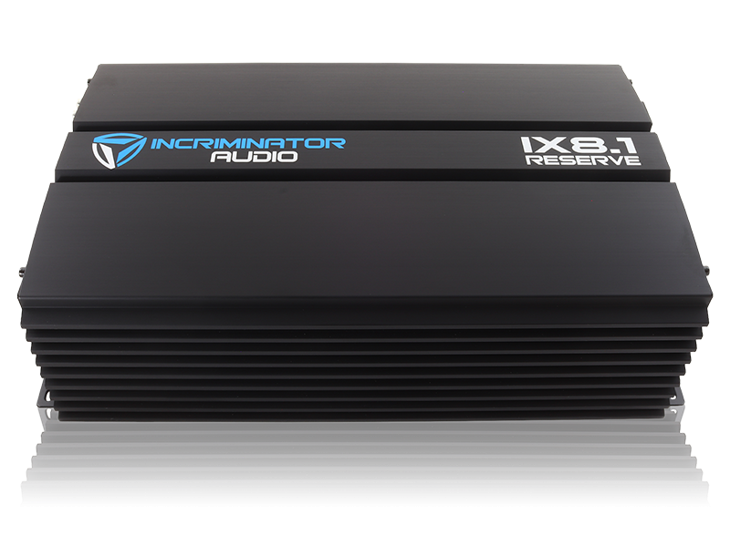 Amplificador monobloque clase D Incriminator Audio IX8.1 - 1 x 8000 vatios Rms a 1 ohmio