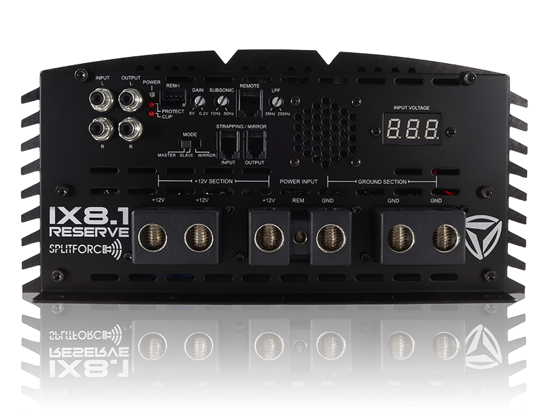 Amplificador monobloque clase D Incriminator Audio IX8.1 - 1 x 8000 vatios Rms a 1 ohmio