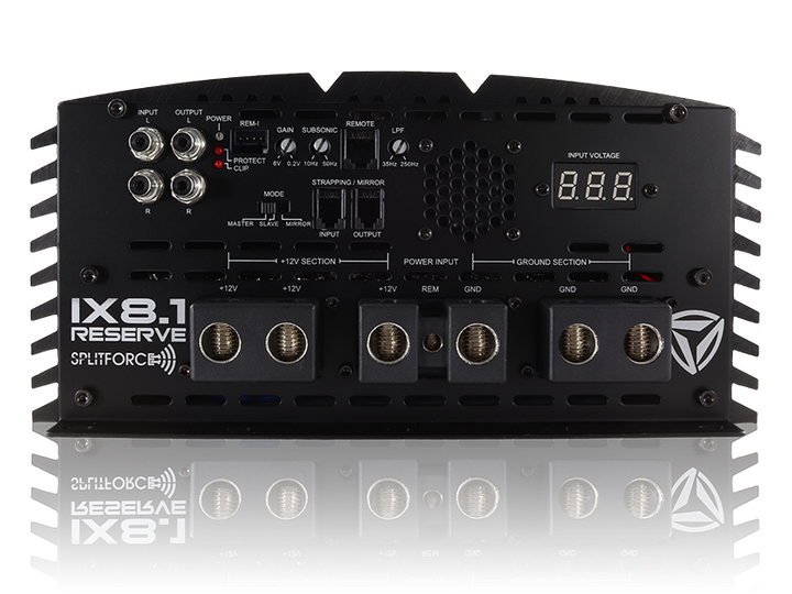 Amplificador monobloque clase D Incriminator Audio IX8.1 - 1 x 8000 vatios Rms a 1 ohmio