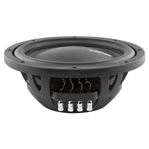 DS18 IXS12.2D 12" Shallow Mount Subwoofer with Large Dust Cap and 2.5" Voice Coil - 800 Watts Rms 2-ohm DVC