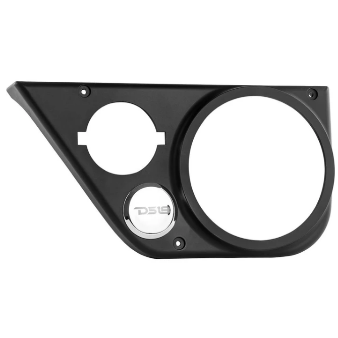 2007-2018 Jeep Wrangler JK & JKU - DS18 JL-BD-LR Back Door Speaker Panels - Fits 2x 6.5" Speakers and 2x 3.75" Tweeters