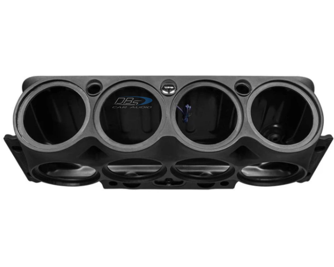2007-2018 Jeep Wrangler JK & JKU - DS18 JK-SBAR10XL Overhead Sound Bar - Fits 8x 10" Speakers, 2x Tweeters & 2x Drivers