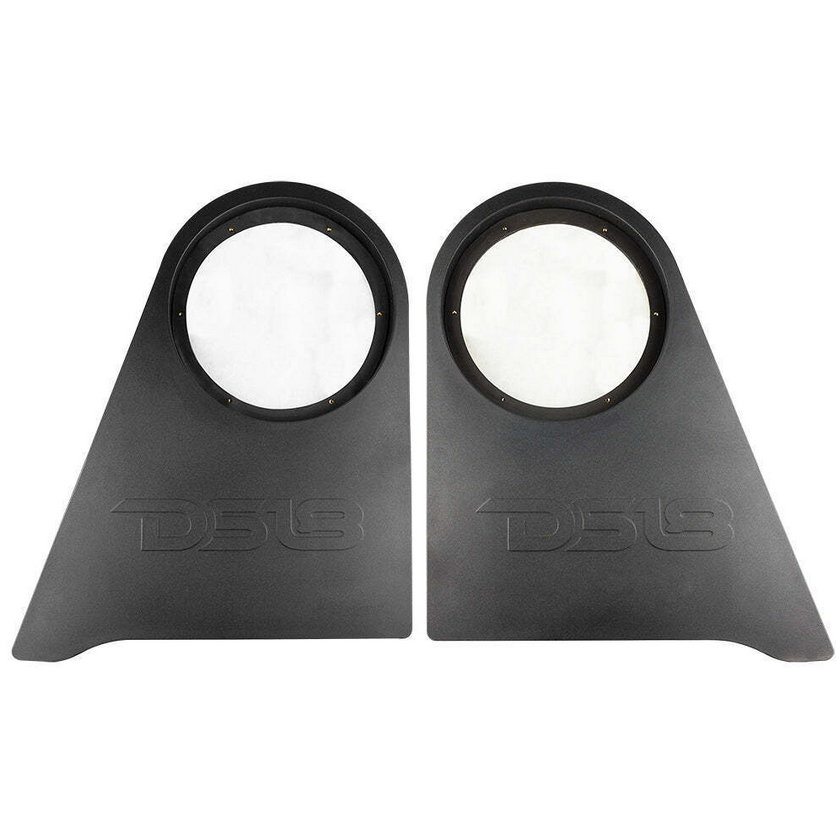 2007-2018 Jeep Wrangler JK & JKU - DS18 JK-SUB12/LR Wheel Well Subwoofer Enclosures - Fits 2x 12" Subwoofers