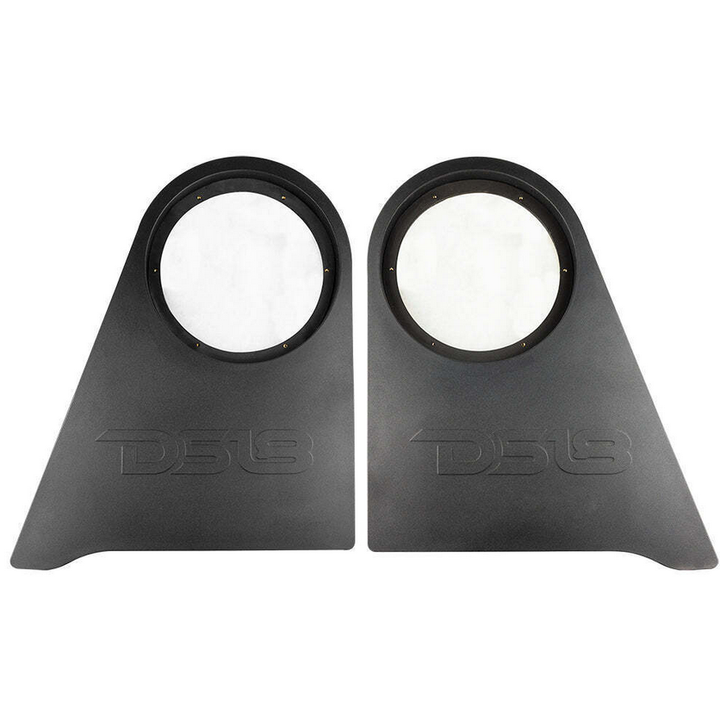 2007-2018 Jeep Wrangler JK & JKU - DS18 JK-SUB12/LR Wheel Well Subwoofer Enclosures - Fits 2x 12" Subwoofers