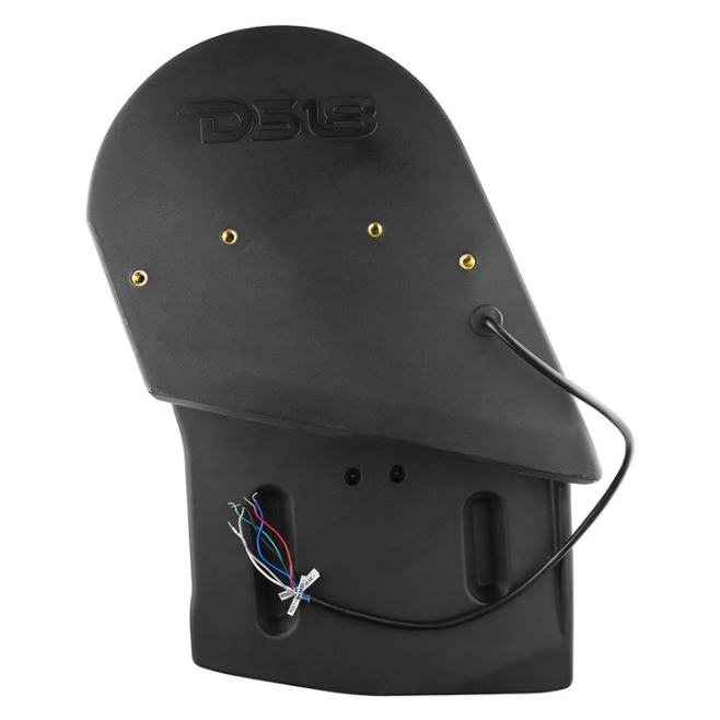 2018-up Jeep Wangler JL & JLU - DS18 10" Subwoofer Enclosures with Built-in RGB LED Lights - Subwoofers not included