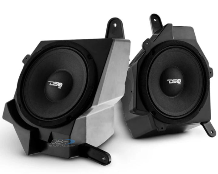 2018-up Jeep Wrangler JL, JLU, JT & Gladiator - DS18 JP6 Dash Speaker Enclosure with 6.5" Loudspeakers - 150 Watt Rms 4-ohm