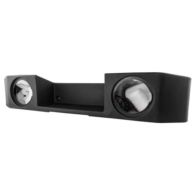 2020-up Jeep Wrangler JT & Gladiator - DS18 JT-S62 Under Seat Subwoofer Enclosure - Fits 2x 6.5" Subwoofers