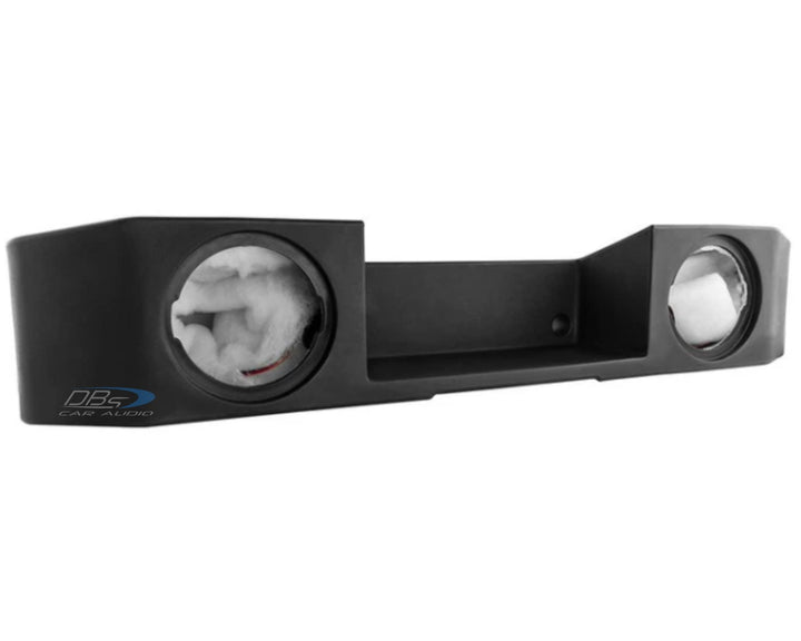 2020-up Jeep Wrangler JT & Gladiator - DS18 JT-S62 Under Seat Subwoofer Enclosure - Fits 2x 6.5" Subwoofers