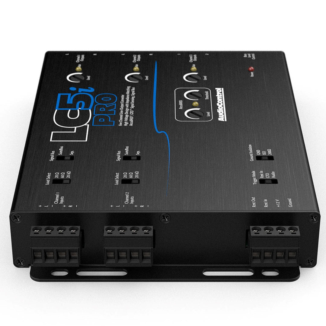 Convertidor de salida de línea de 5 canales LC5i PRO con AccuBASS y controlador de nivel ACR-1
