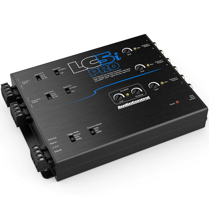 Convertidor de salida de línea de 5 canales LC5i PRO con AccuBASS y controlador de nivel ACR-1