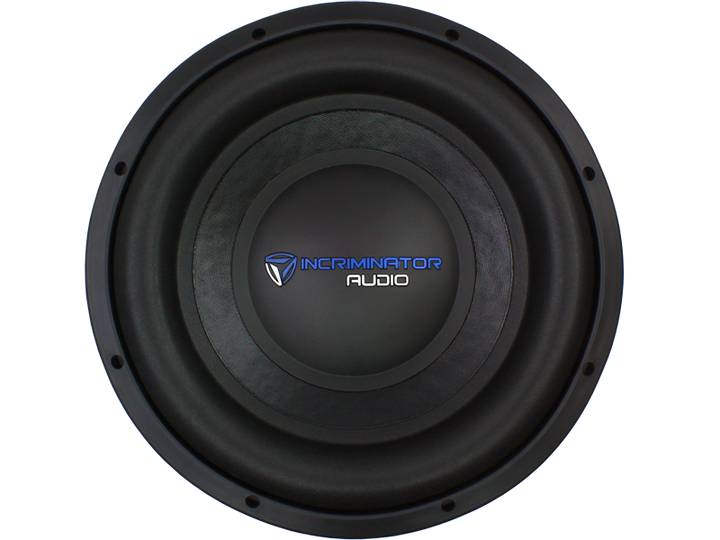Incriminator Audio Lethal Injection 10" Subwoofer with 3" Aluminum Voice Coil - 1000 Watts Rms 4-ohm DVC