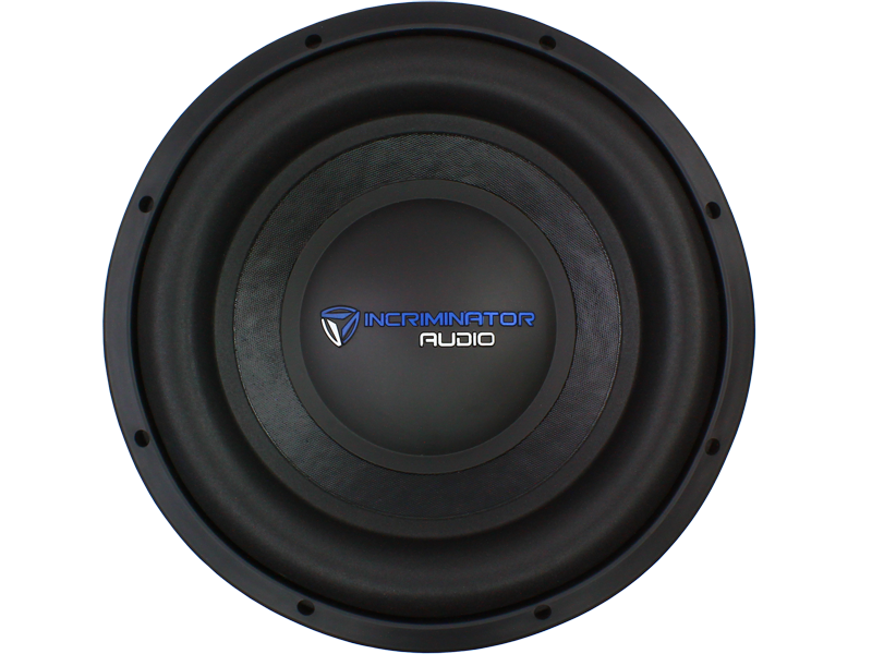 Incriminator Audio Lethal Injection 10" Subwoofer with 3" Aluminum Voice Coil - 1000 Watts Rms 4-ohm DVC