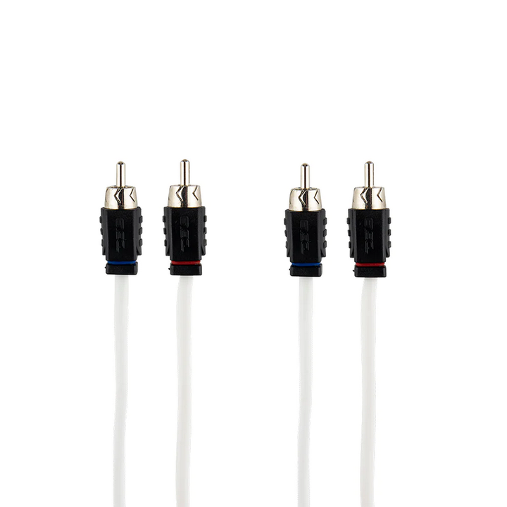 DS18 MOFCR-25FT 25 Foot Marine Grade 2-Channel Twisted Rca Cable - Made with Tinned OFC Copper Wire