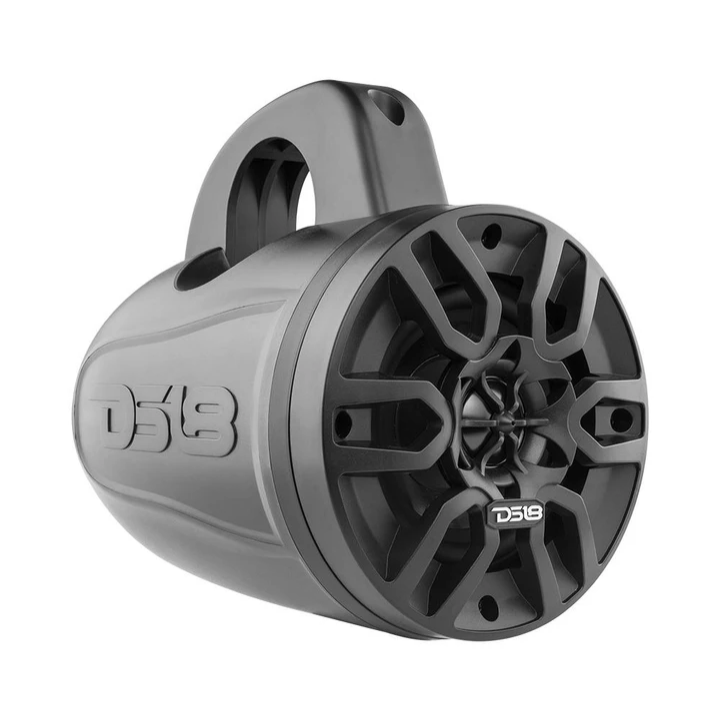 DS18 MP4TP/BK Altavoces tipo torre marina de 4" con tweeters incorporados - 50 vatios Rms 4 ohmios