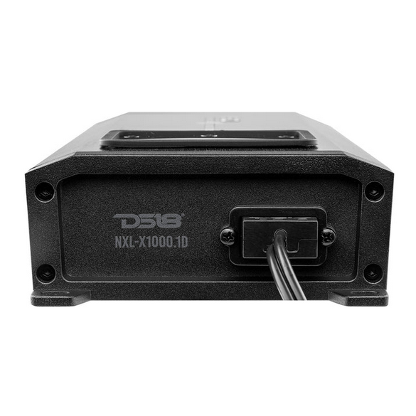 Amplificador marino monobloque DS18 NXL-X1000.1D Clase D - 1 x 1000 vatios Rms a 1 ohmio