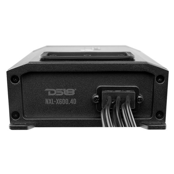 DS18 NXL-X600.4D 4-Channel Class D Marine Amplifier - 4 x 150 Watts Rms @ 4-ohm