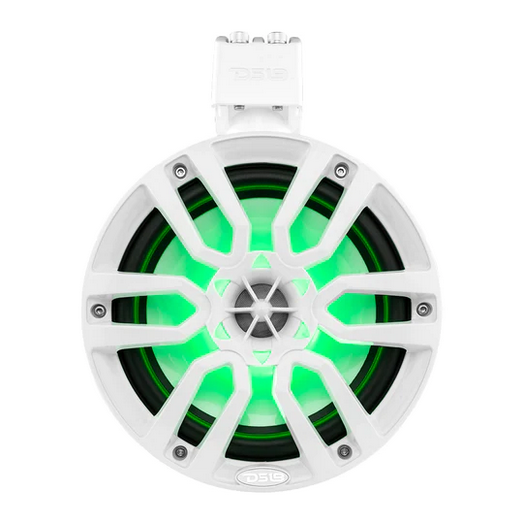 2007-2018 Jeep Wrangler JK & JKU - DS18 Mounting Tube with 4x NXL-X8TP 8" White Tower Speakers - 125 Watts Rms 4-ohm
