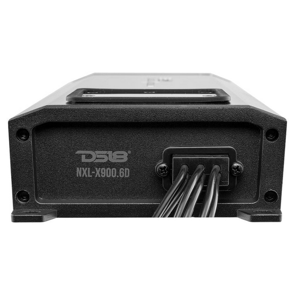 DS18 NXL-X900.6D 6-Channel Class D Marine Amplifier - 6 x 150 Watts Rms @ 4-ohm