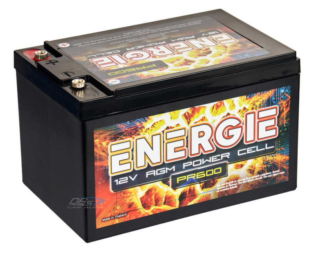 Energie PR600 Batería de audio para automóvil AGM de 12 voltios - 600 vatios Rms | 14Ah