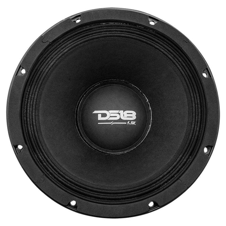 DS18 PRO-1.5KP10.8 Altavoz de medios graves de 10" con tapa antipolvo clásica y bobina móvil de 3" - 1500 vatios Rms 8 ohmios