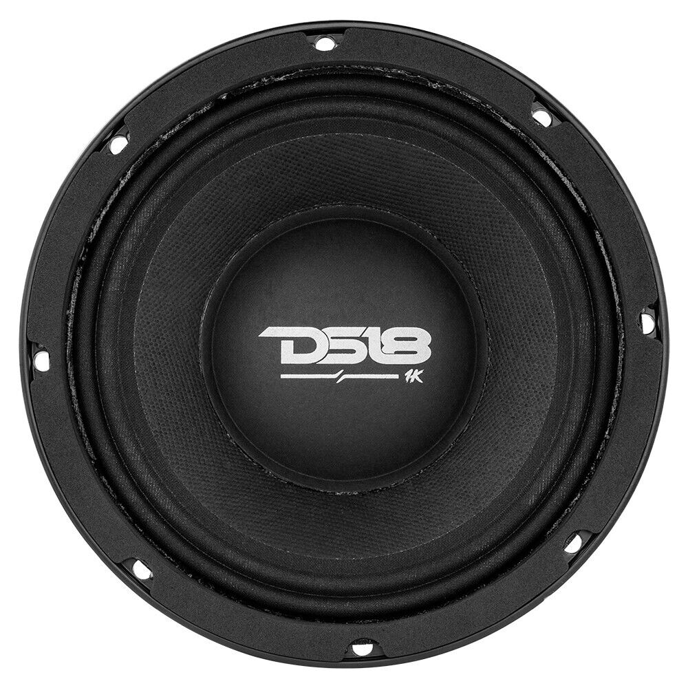 DS18 PRO-1KP8.4 Altavoz de medios graves de 8" con tapa antipolvo clásica y bobina móvil de 3" - 1000 vatios Rms 4 ohmios