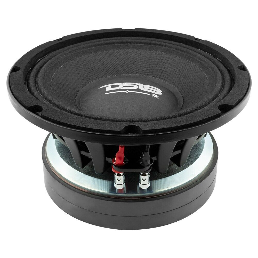 DS18 PRO-1KP8.8 Altavoz de medios graves de 8" con tapa antipolvo clásica y bobina móvil de 3" - 1000 vatios Rms 8 ohmios