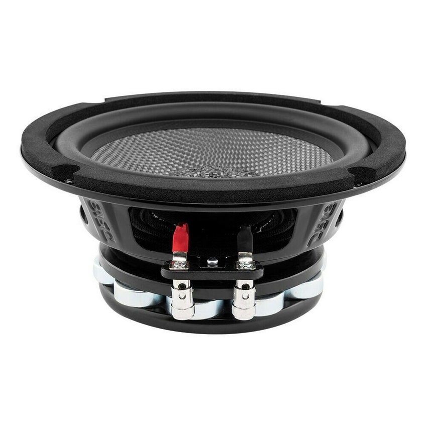 DS18 PRO-CF6.4NR Altavoz de medios graves de neodimio de 6,5" con cono de fibra de carbono y bobina móvil de 2" - 250 vatios Rms 4 ohmios