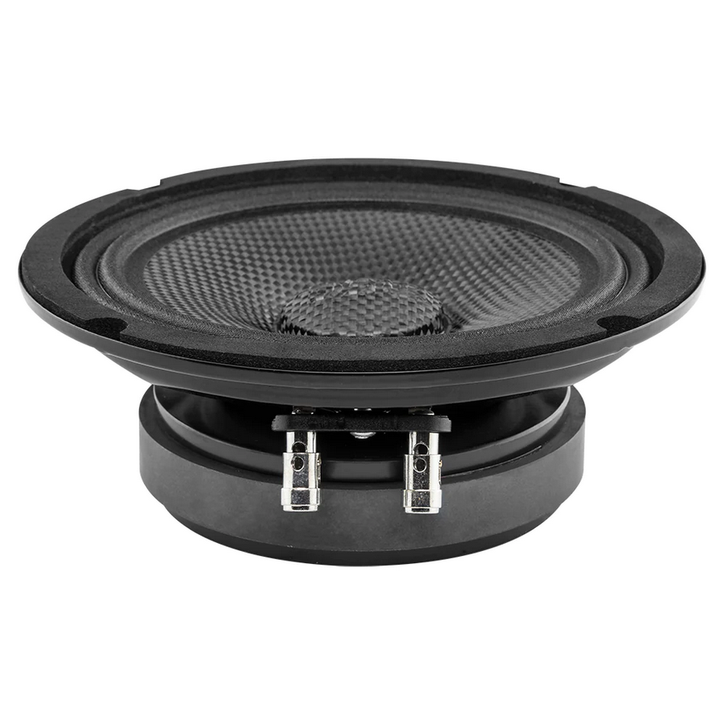 DS18 PRO-CF6.4SL Altavoz de medios graves de montaje superficial de 6,5" con cono de fibra de carbono y bobina móvil de 1,5" - 250 vatios Rms 4 ohmios