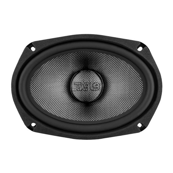 DS18 PRO-CF69.4NR Altavoz de medios graves de neodimio de 6x9" con cono de fibra de carbono y bobina móvil de 2" - 300 vatios Rms 4 ohmios
