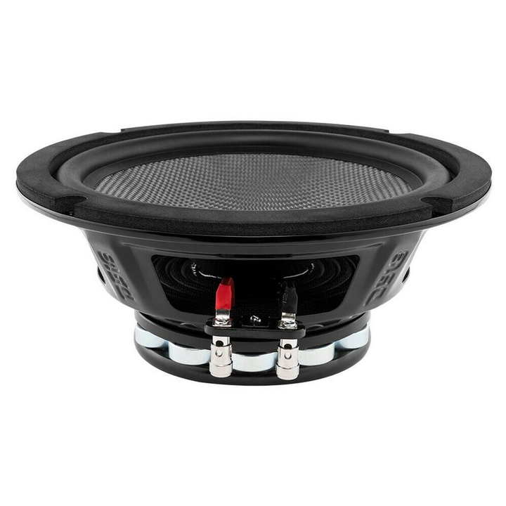 DS18 PRO-CF8.4NR Altavoz de medios graves de neodimio de 8" con cono de fibra de carbono y bobina móvil de 2" - 300 vatios Rms 4 ohmios