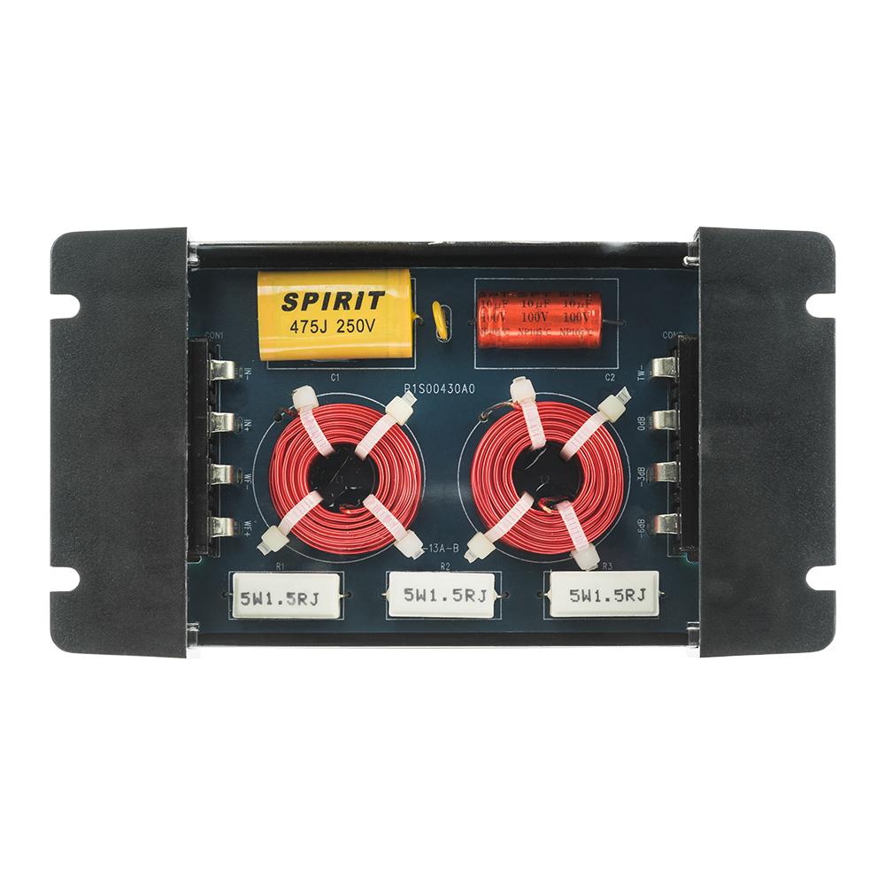 DS18 PRO-CFX Juego de crossover pasivo de 2 vías para altavoces y tweeters de rango medio - 300 vatios Rms