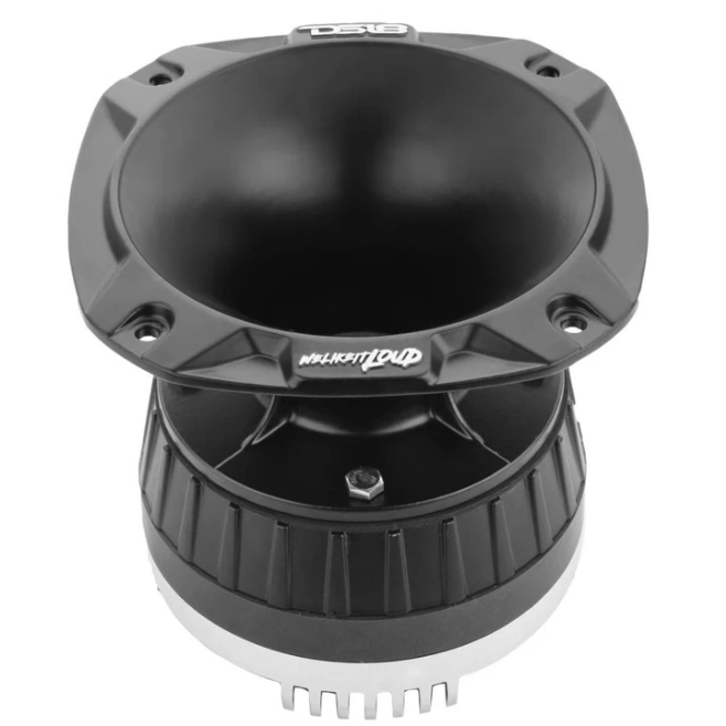 Controlador de compresión DS18 PRO-DKH1XS con bocina de aluminio y bobina móvil de titanio de 2" - 320 vatios Rms 8 ohmios