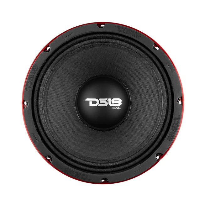 DS18 PRO-EXL108MB Altavoz de medios graves de 10" con tapa antipolvo clásica y bobina móvil de 3" - 600 vatios Rms 8 ohmios