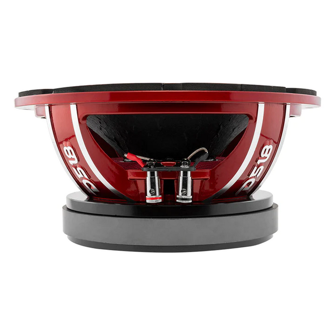 DS18 PRO-EXL108MB Altavoz de medios graves de 10" con tapa antipolvo clásica y bobina móvil de 3" - 600 vatios Rms 8 ohmios