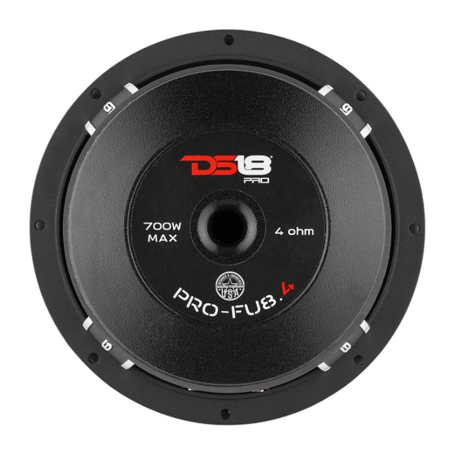DS18 PRO-FU8.4 Altavoz de rango medio de 8" con tapa antipolvo clásica y bobina móvil de 2" - 350 vatios Rms 4 ohmios
