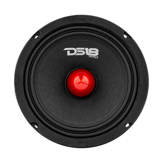 DS18 PRO-GM6.4B Altavoz de rango medio de 6,5" con bala de aluminio y bobina móvil de 1,5" - 140 vatios Rms 4 ohmios