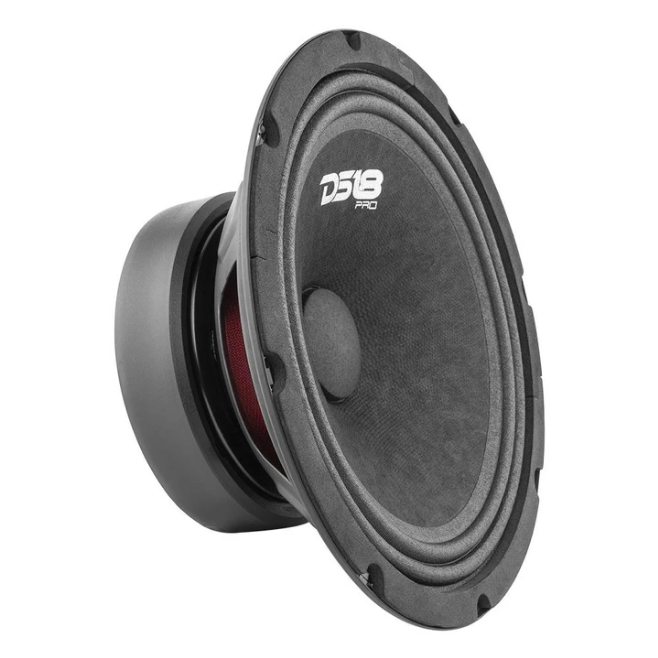 DS18 PRO-GM8.4 Altavoz de rango medio de 8" con tapa antipolvo clásica y bobina móvil de 1,5" - 190 vatios Rms 4 ohmios