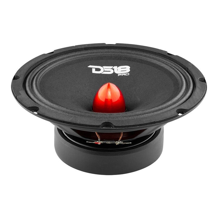 DS18 PRO-GM8B Altavoz de rango medio de 8" con bala de aluminio y bobina móvil de 1,5" - 190 vatios Rms 8 ohmios
