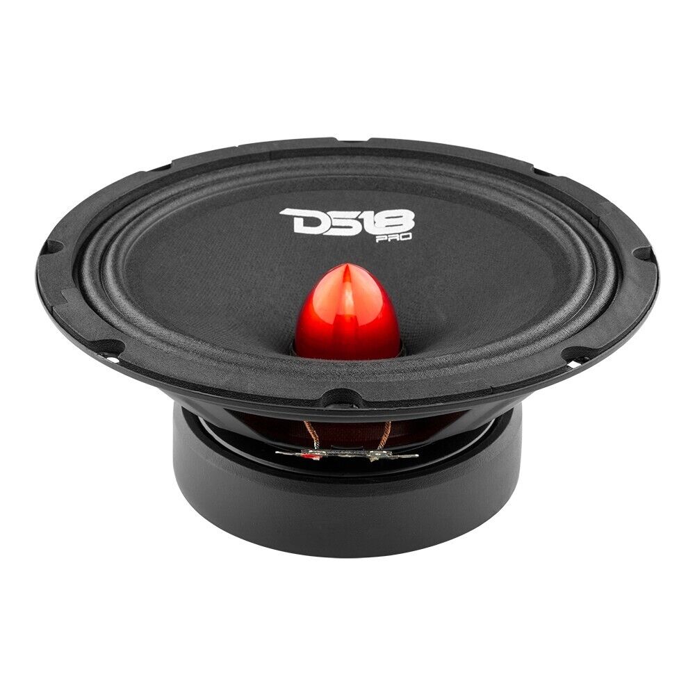 DS18 PRO-GM8.4B Altavoz de rango medio de 8" con bala de aluminio y bobina móvil de 1,5" - 190 vatios Rms 4 ohmios