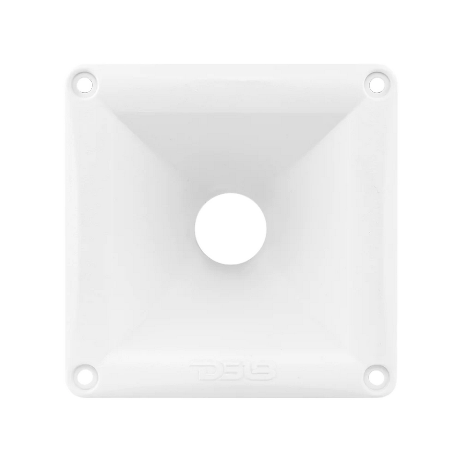 DS18 PRO-H44/WH Bocina atornillable de plástico ABS blanco con garganta de 1" - Profundidad de 2,71"
