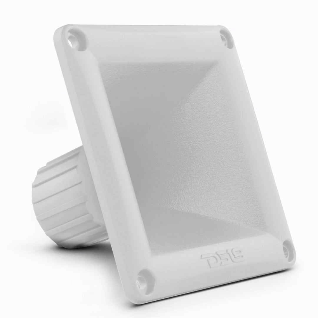 DS18 PRO-H44/WH Bocina atornillable de plástico ABS blanco con garganta de 1" - Profundidad de 2,71"