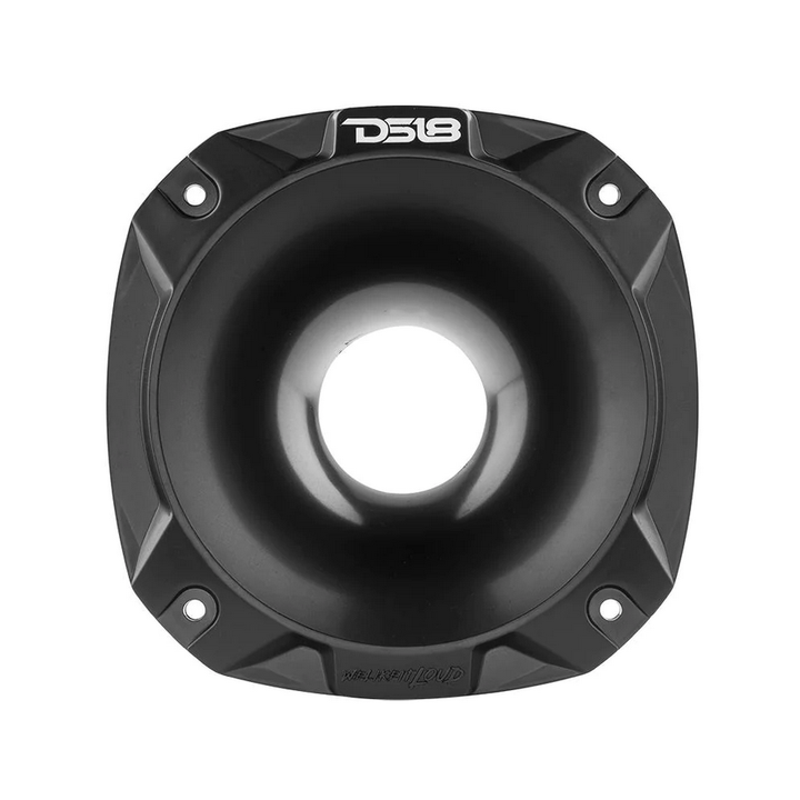 DS18 PRO-HP52/BK Black Bolt-on Plastic Driver Horn with 2" Throat - 2.6" Depth