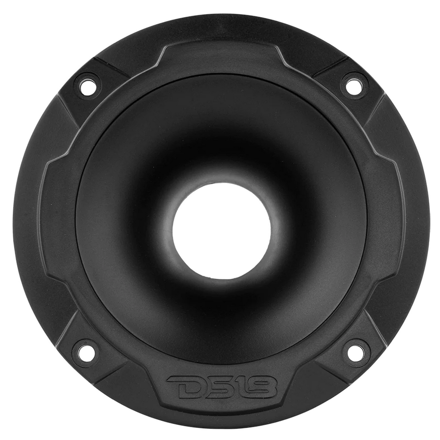 DS18 PRO-HT1 Black Screw-on ABS Plastic Circular Waveguide Horn with 1" Throat