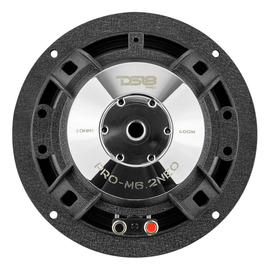 DS18 PRO-M6.2NEO 6.5" High Fidelity Neodymium Full-Range Loudspeaker with 1.5" Voice Coil - 200 Watts Rms 2-ohm
