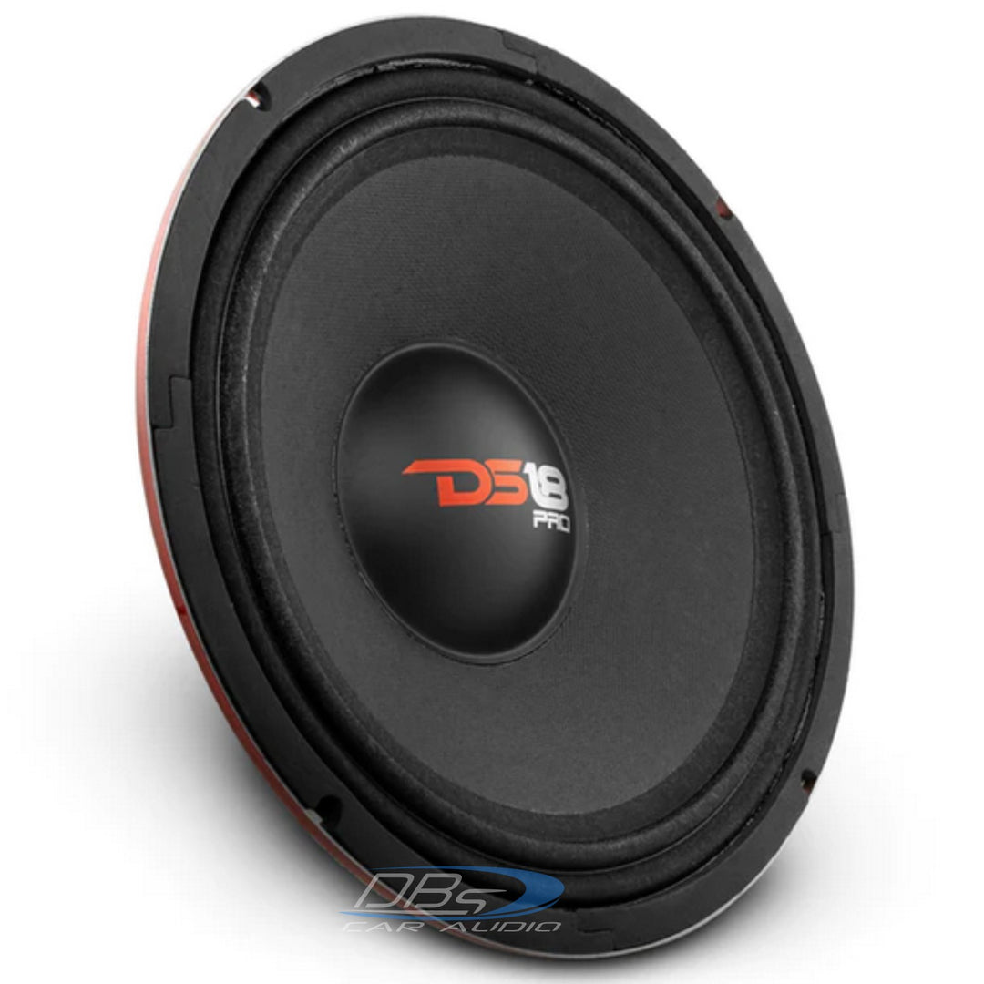 DS18 PRO-NEO10R 10" Neodymium Mid-Bass Loudspeaker with Classic Dust Cap and 2.5" Voice Coil - 500 Watts Rms 4-ohm