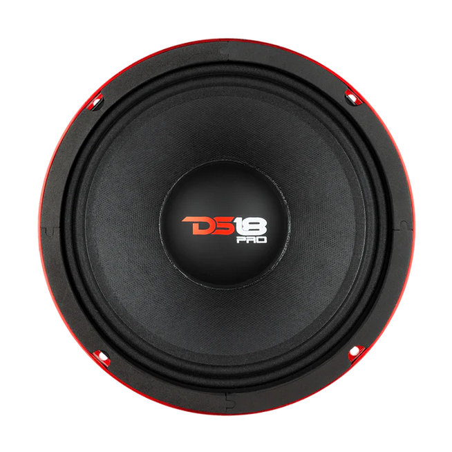 DS18 PRO-NEO10R 10" Neodymium Mid-Bass Loudspeaker with Classic Dust Cap and 2.5" Voice Coil - 500 Watts Rms 4-ohm