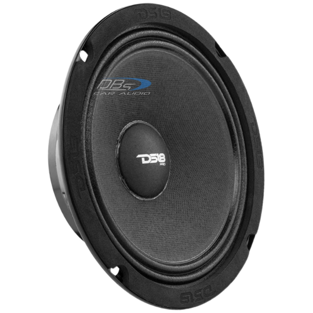 DS18 PRO-NS6.4 6.5" Neodymium Slim Mid-Range Loudspeaker Classic Dust Cap and 1.5" Voice Coil - 150 Watts Rms 4-ohm