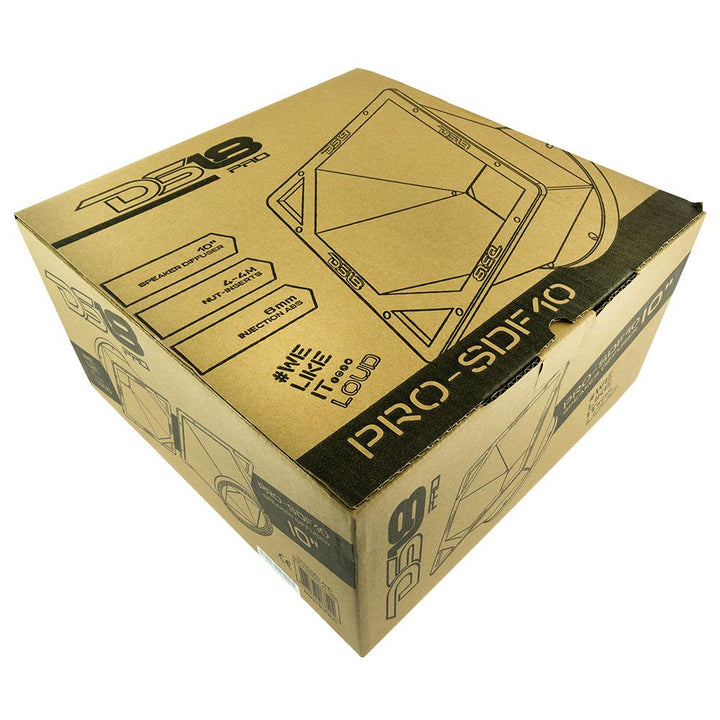 DS18 PRO-SDF10 Kit de difusor de bocina de altavoz de 10"